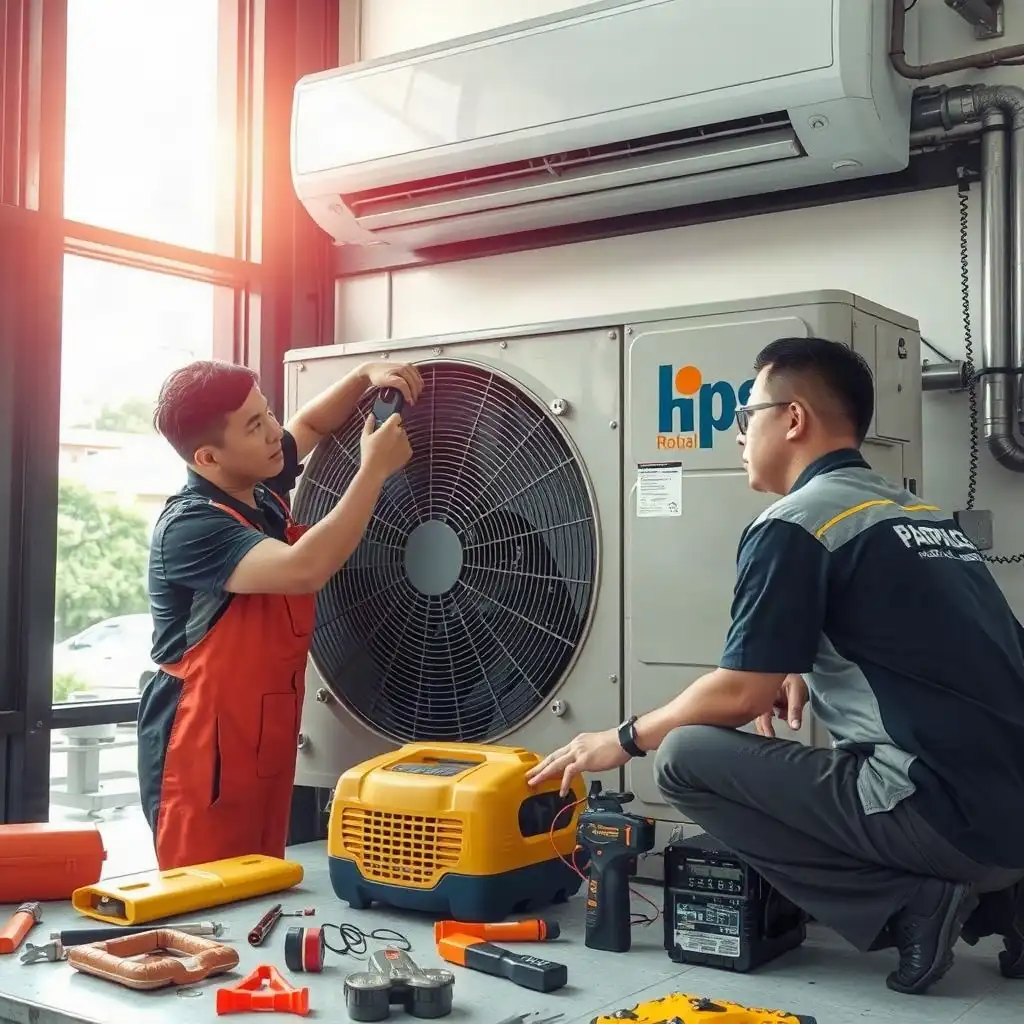 Rattling and Vibrating AC Repairs Cyberjaya